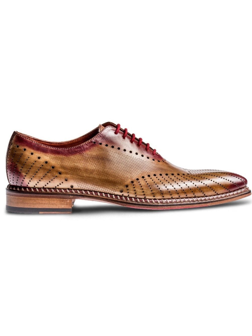 JOSE REAL VELOCE CUOIO ENGLAND OXFORD shoes men’s size 8 (41)